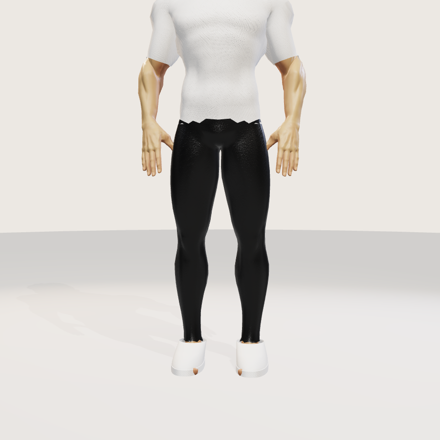 Slim Leather Trousers